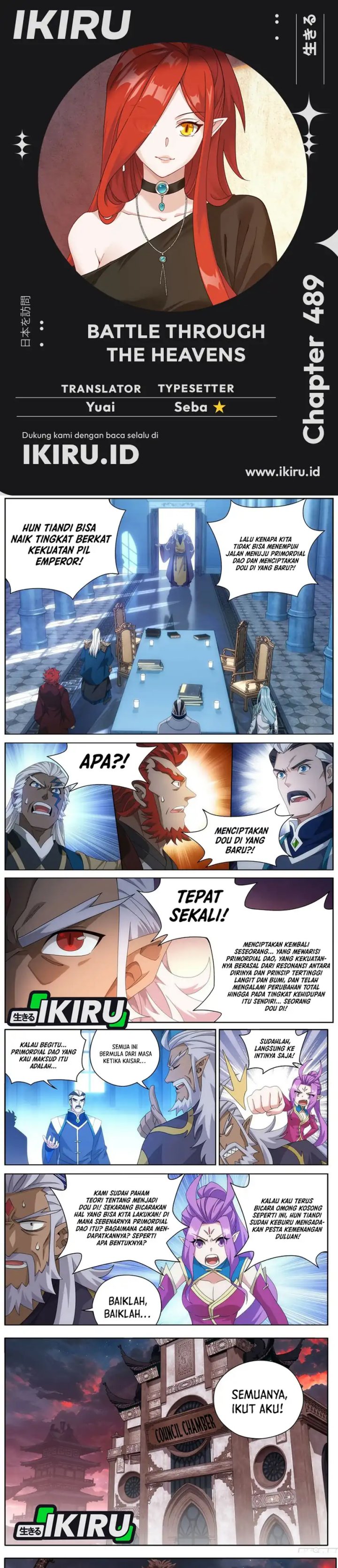 Battle Through the Heavens Chapter 489 Gambar 1